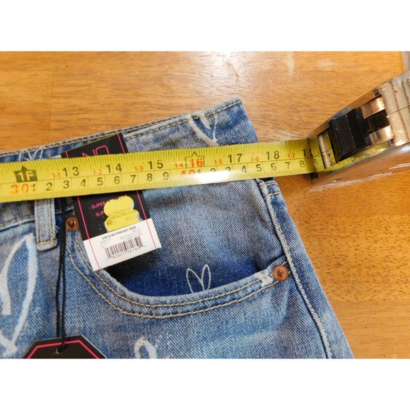 NWT NOBO Size 15 Super Highrise Slim Straight Womens Blue Jeans #O-3-66-G - Picture 9 of 13
